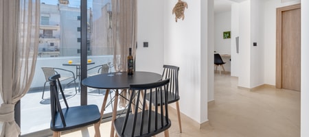 Apartment with Sitting Area and Balcony