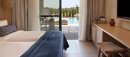 Premium Double Room Private Pool Inland View | Residences Area