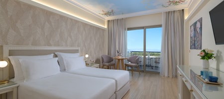 Double Room with Side Sea View