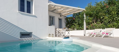 Double Bedroom Apartment with Partial Caldera View