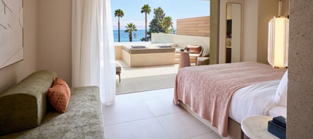 Deluxe Double Room Private Pool Front Sea View