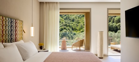 Rooftop Deluxe Double Room Mountain View