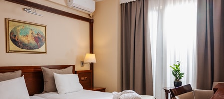 Standard Double room with balcony (top floor)