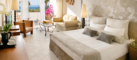 Premium Deluxe Junior Suite Sea View - Bathroom With Whirlpool Bath (40m2)