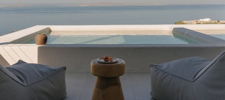 Junior Suite with Private Pool and Sea View