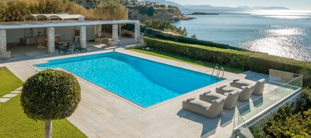 Paradise Beachfront Villa Athenian Riviera | Ag. Marina 194 00