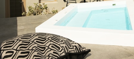 Deluxe Suite with Private Heated Plunge Pool and Caldera View