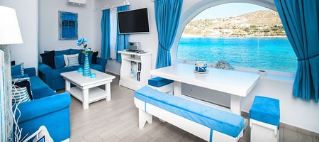Blue Luxury House Sea Front