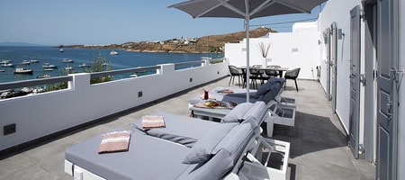 Brown Luxury House Sea Front