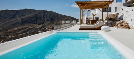 Blue White Villa