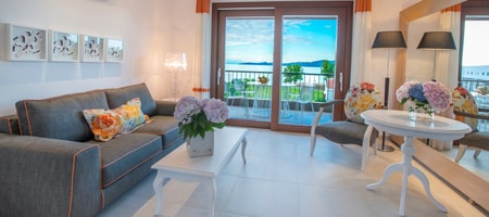 Halkidiki Sereine Suite - One Bedroom with Sea View | Nea Roda - Komitsa Beach