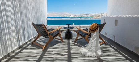 Mykonos Les Amis Maisonette - 2 Bedroom with sharing private pool | Kanalia