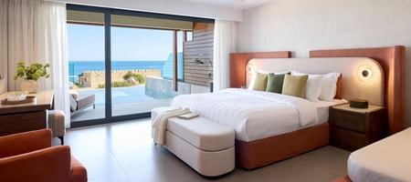 Superior Junior Suite with Private Pool & Sea View