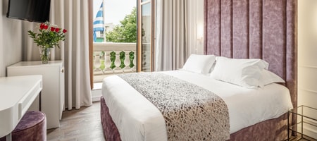 Romantic double room with balcony