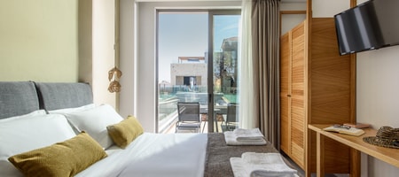 One Bedroom Apartment Pool Front View
