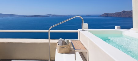 Two Bedroom Suite Plunge Pool Caldera Sea View
