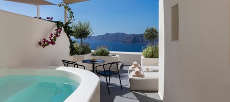 Superior Suite Plunge Pool Caldera Sea View