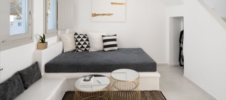 2-floor Cycladic Suite Jacuzzi with Seaview