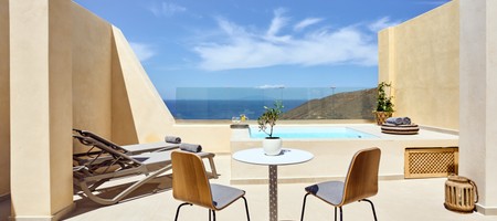 Felicity 1 Bedroom Suite with Outdoor Petit Plunge Pool Sea & Sunset View