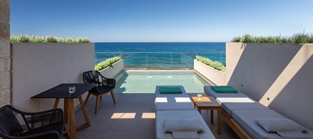 Castello Suite Sea View Individual Pool