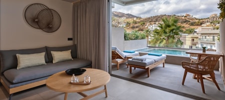 Aquamarine Suite Mountain View with Plunge Pool