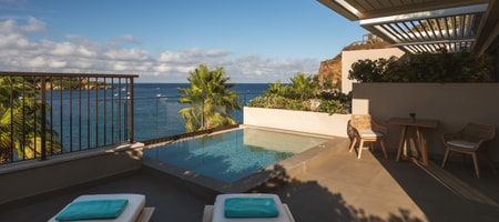Amber Suite Sea View with Plunge Pool