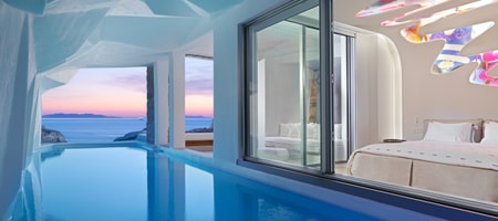 Orlinski Cave pool Villa
