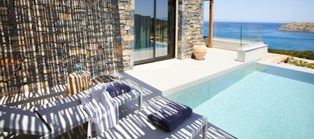 Executive room with private pool - Sea View