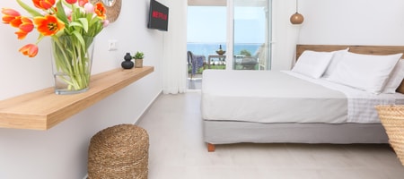 Double Room | Magdachris Luxury Rooms | Ag. Georgios Pagon