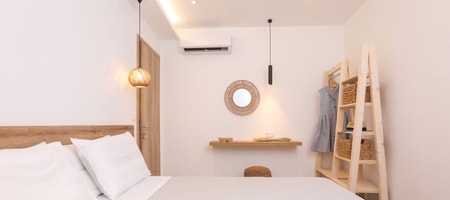 2 Bedroom Side View | Magdachris Luxury Rooms | Agios Georgios Pagon