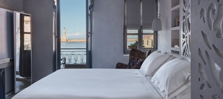 White Suite with Sea View & Balcony