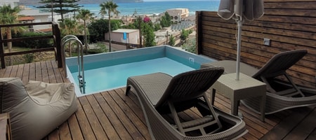 Double Room sea View with Private Pool