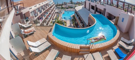 Double Room with Sea View and Sharing Pool