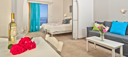 Studio Open Plan Sea View