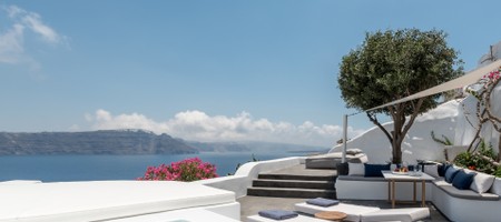 Olive Tree Suite with Plunge Pool | Caldera View