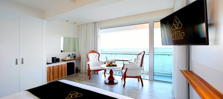 Deluxe Double Room with Front Sea View | Balcony