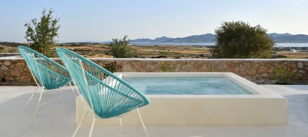 Aethra – Two-Bedroom Villa with Jacuzzi Sea & Sunset Views and Shared Pool Access