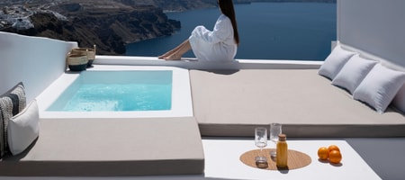 Majestic Suite with Caldera View and outdoor Hot-Tub