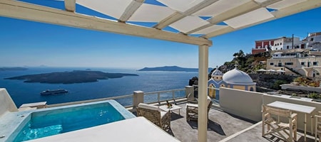 Honeymoon Suite with Caldera View & Outdoor Jacuzzi