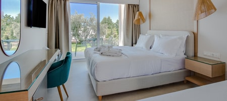Deluxe Double with Courtyard View