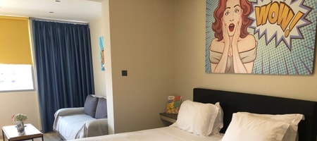Deluxe Double Room with Partial View of Acropolis