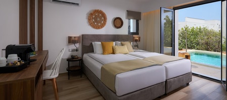 Superior Double Room Private Pool Garden View