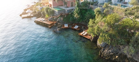 Maisonette on the Rocks Private Pool Waterfront