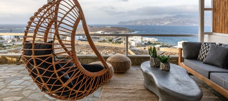 Cosset Villa with Sea View