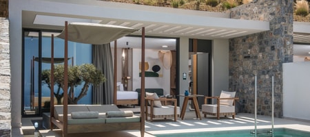Cave Suite with Private Pool Sea View