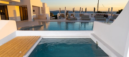 Junior Suite with Hot Tub Sea View