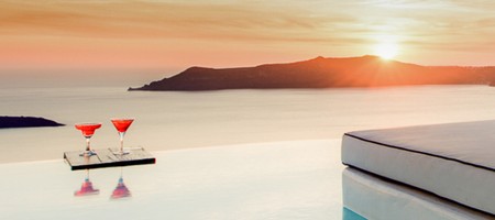 Superior Pool Suite - Private Caldera Sea Sunset view