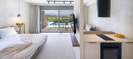 Superior Studio with Individual Pool & Sea View (Studio)
