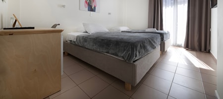 Semi-Double & Single Bed Room | Side View