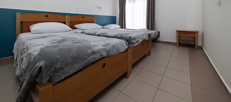 Single Beds Room | Side View